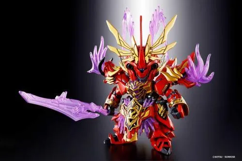 GUNDAM - SD Sangoku Soketsuden Lyu Bu Sinanju & Red Hare - 8cm
